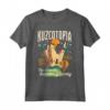 HapTiger The Emperor's New Groove Greeting From Kuzcotopia Maglietta - Officially Licensed Apparel for Kuzco Fans