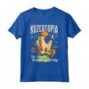 HapTiger The Emperor's New Groove Greeting From Kuzcotopia Maglietta - Officially Licensed Apparel for Kuzco Fans