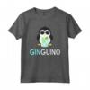 Ginguino | Gin Cocktail | Alcol - Divertente Gin e Tonic Maglietta per Amanti del Gin - Ottimo Regalo