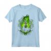 HapTiger Sleeping Beauty Maleficent Dark Detailed Maglietta - Officially Licensed Apparel for Fans