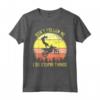 Motocross Don't Follow Me I Do Stupid Things Maglietta - Design per Stuntman di Enduro - Ideale per Amanti delle Corse e Sport Motoristici