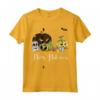Happy Halloween - Divertente Jack-O-Lanterna Malvagio Mostri Zucca Maglietta Vintage - Idea Costume Halloween per Bambini e Adulti