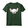 Pinky and the Brain Brain Maglietta - Officially Licensed Cartoon T-shirt featuring Brain - Perfect for Fans of the Series