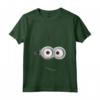 HapTiger Minions Kevin Face Smile Maglietta - Officially Licensed Apparel for Minions Fans - 18MINS00085A
