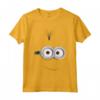 HapTiger Minions Kevin Face Smile Maglietta - Officially Licensed Apparel for Minions Fans - 18MINS00085A