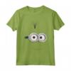 HapTiger Minions Kevin Face Smile Maglietta - Officially Licensed Apparel for Minions Fans - 18MINS00085A