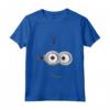 HapTiger Minions Kevin Face Smile Maglietta - Officially Licensed Apparel for Minions Fans - 18MINS00085A