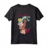 HapTiger Moana & Pua Hug Friend Of The Ocean Maglietta - Official Disney Princess Quote Apparel for Men, Women, Boys, and Girls