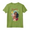 HapTiger Moana & Pua Hug Friend Of The Ocean Maglietta - Official Disney Princess Quote Apparel for Men, Women, Boys, and Girls