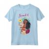 HapTiger Moana & Pua Hug Friend Of The Ocean Maglietta - Official Disney Princess Quote Apparel for Men, Women, Boys, and Girls