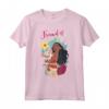 HapTiger Moana & Pua Hug Friend Of The Ocean Maglietta - Official Disney Princess Quote Apparel for Men, Women, Boys, and Girls