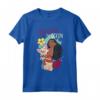HapTiger Moana & Pua Hug Friend Of The Ocean Maglietta - Official Disney Princess Quote Apparel for Men, Women, Boys, and Girls