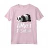 Magliette Uomo Manica Corta Persone Pigre Amo I Pisolini - Maglietta Orso Panda HapTiger - Ideale Regalo Compleanno