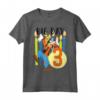 HapTiger Goofy Birthday Big Day 3 Years Old Maglietta - Abbigliamento Ufficiale per Compleanno - Ideale come Regalo per Bambini