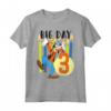 HapTiger Goofy Birthday Big Day 3 Years Old Maglietta - Abbigliamento Ufficiale per Compleanno - Ideale come Regalo per Bambini