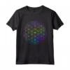 Geometria Chakra Geometrica - T-shirt Psichedelica Sacra - Ideale per Meditazione e Yoga - Design Ispirato alla Geometria Sacra