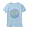 Geometria Chakra Geometrica - T-shirt Psichedelica Sacra - Ideale per Meditazione e Yoga - Design Ispirato alla Geometria Sacra