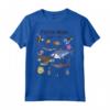 HapTiger Pixar Finding Nemo Fish Guide Maglietta - Officially Licensed Apparel for Disney Fans - Just Keep Swimming