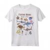 HapTiger Pixar Finding Nemo Fish Guide Maglietta - Officially Licensed Apparel for Disney Fans - Just Keep Swimming
