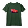 HapTiger Pixar Cars Lightning McQueen Paint Drifting Maglietta - Officially Licensed Apparel for Fans - 16PXCR009