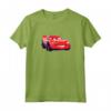 HapTiger Pixar Cars Lightning McQueen Paint Drifting Maglietta - Officially Licensed Apparel for Fans - 16PXCR009