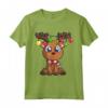 Natale Renna Bambini Ragazze - Cervi Maglietta Carina per Feste - Tree Rex Felice Natale