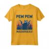 Pew Pew Madafakas Vintage Crazy Cat Funny Maglietta - Unique Graphic Tee for Cat Lovers - Lightweight and Classic Fit