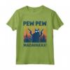 Pew Pew Madafakas Vintage Crazy Cat Funny Maglietta - Unique Graphic Tee for Cat Lovers - Lightweight and Classic Fit