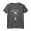 Rick and Morty Drunk Rick Ship Maglietta - Officially Licensed Adult Swim Merchandise - Sci-fi Cartoon Tee