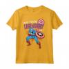 HapTiger Captain America Legendary Dad - Festa del Papà Maglietta - Regalo Unico per il Papà - Ideale per Father's Day e Family Trip