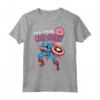 HapTiger Captain America Legendary Dad - Festa del Papà Maglietta - Regalo Unico per il Papà - Ideale per Father's Day e Family Trip