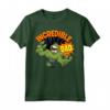 HapTiger Festa Del Papà Hulk Incredible Dad Action Pose Maglietta - Official Apparel for Men and Women - Father's Day Gift Idea for Dad