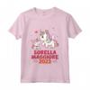 Bambino Sorella Maggiore 2023 - Sarò una Sorella Maggiore 2023 Maglietta per Annuncio di Gravidanza - Regalo Adorabile