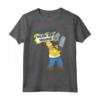 HapTiger Homer Graphic Man - Man at Work Maglietta Divertente per Fai da Te e Amanti dei Simpson - Licenza Ufficiale