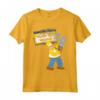 HapTiger Homer Graphic Man - Man at Work Maglietta Divertente per Fai da Te e Amanti dei Simpson - Licenza Ufficiale