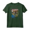 Officially Licensed HapTiger X-Men Vintage Group Shot Logo Maglietta - Collectible Comic Apparel 20MARV00066A-001