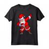 Dabbing Santa T-Shirt Uomo - Maglietta Natale Divertente per Bambini e Ragazzi - Ideale per Regalo di Natale