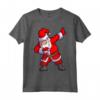 Dabbing Santa T-Shirt Uomo - Maglietta Natale Divertente per Bambini e Ragazzi - Ideale per Regalo di Natale