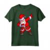 Dabbing Santa T-Shirt Uomo - Maglietta Natale Divertente per Bambini e Ragazzi - Ideale per Regalo di Natale