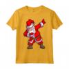 Dabbing Santa T-Shirt Uomo - Maglietta Natale Divertente per Bambini e Ragazzi - Ideale per Regalo di Natale