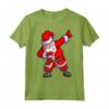 Dabbing Santa T-Shirt Uomo - Maglietta Natale Divertente per Bambini e Ragazzi - Ideale per Regalo di Natale