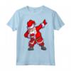 Dabbing Santa T-Shirt Uomo - Maglietta Natale Divertente per Bambini e Ragazzi - Ideale per Regalo di Natale