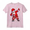 Dabbing Santa T-Shirt Uomo - Maglietta Natale Divertente per Bambini e Ragazzi - Ideale per Regalo di Natale
