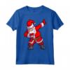 Dabbing Santa T-Shirt Uomo - Maglietta Natale Divertente per Bambini e Ragazzi - Ideale per Regalo di Natale