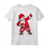 Dabbing Santa T-Shirt Uomo - Maglietta Natale Divertente per Bambini e Ragazzi - Ideale per Regalo di Natale