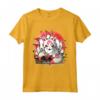 Laughing nove code Kitsune Japanese Fox Kids Teens Girls Maglietta - Leggera e Divertente - Acquista Online per un Regalo Unico