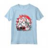 Laughing nove code Kitsune Japanese Fox Kids Teens Girls Maglietta - Leggera e Divertente - Acquista Online per un Regalo Unico