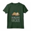 Donna Maglietta Divertente Buongiorno Un Cazzo - T-Shirt Ironica con Scritte Originali - Regalo Compleanno Ideale