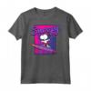 HapTiger Neon Surf Snoopy Maglietta con Licenza Ufficiale - Design Grafico OPNT-0450