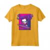 HapTiger Neon Surf Snoopy Maglietta con Licenza Ufficiale - Design Grafico OPNT-0450